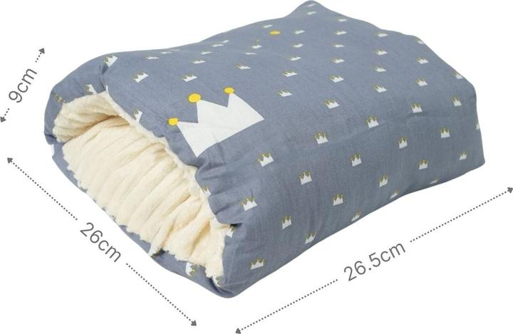 Actual product image Hermex Baby-Stillkissen Lagerungskissen Arm-Stützkissen Lagerungsrolle Entlastungspolster (26.50 cm)