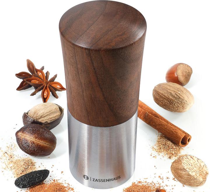 Actual product image Zassenhaus DUO spice mill (Herbs, Nutmeg, Pepper, Salt)