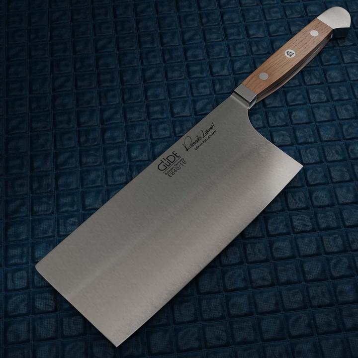 Actual product image Gude Alpha Oak Chinees koksmes 18 cm eikenhout (18 cm)