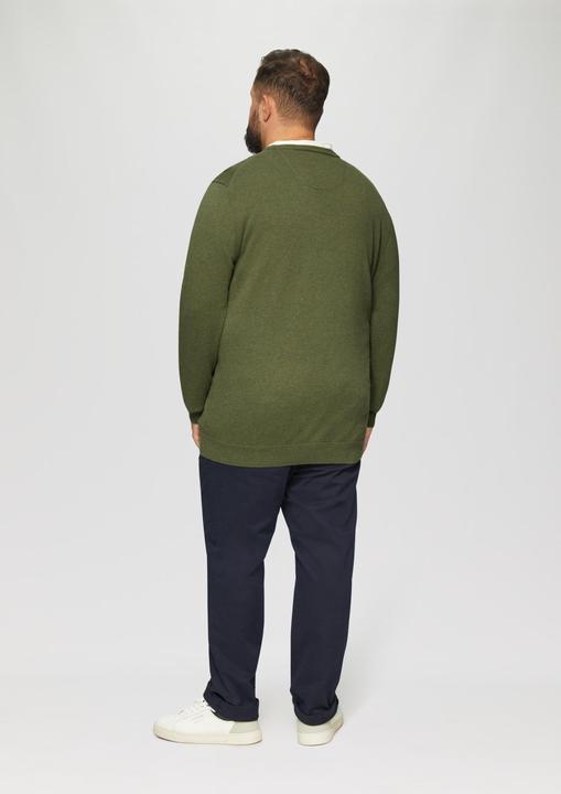 Produktbild S.Oliver Strickpullover Strickpullover mit Crewneck (3XL)