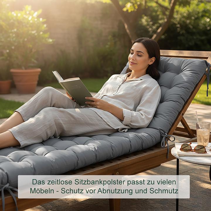 Image du produit Relaxdays coussin de banc