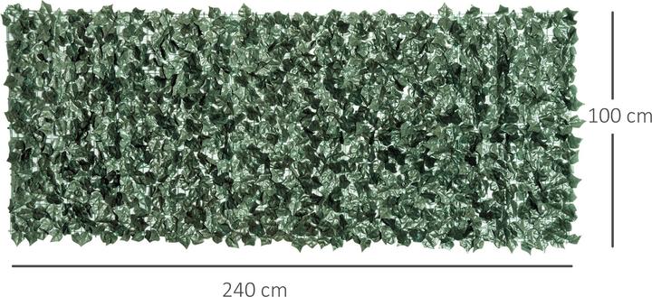 Actual product image Outsunny Artificial hedge (240 cm)