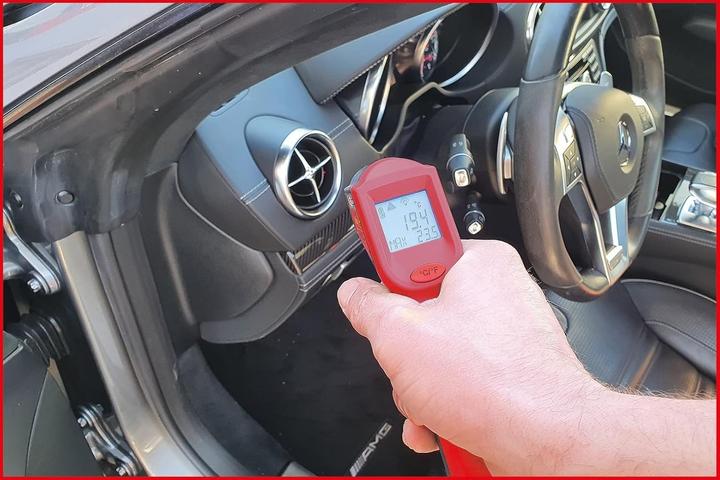 Actual product image KS Tools Infrared thermometer, -20° to 500