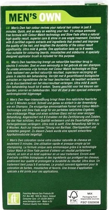 Produktbild Hennaplus Men's Own (Dunkelbraun)