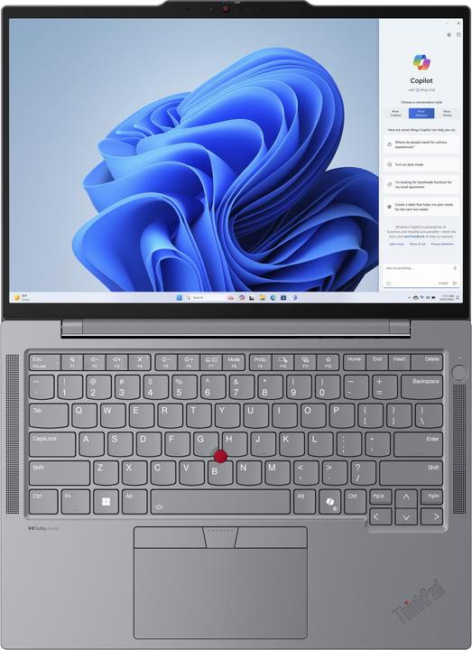 Actual product image Lenovo ThinkPad T14s Gen 5 (14", 256 GB, 16 GB, Eng. Int., Intel Core Ultra 5 225)