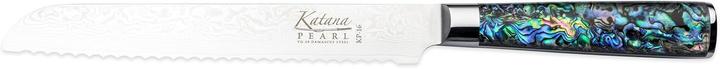 Produktbild Katana Saya Damaststahl-Küchenmesserset mit Abalone-Muster für extreme Schärfe und Haltbarkeit