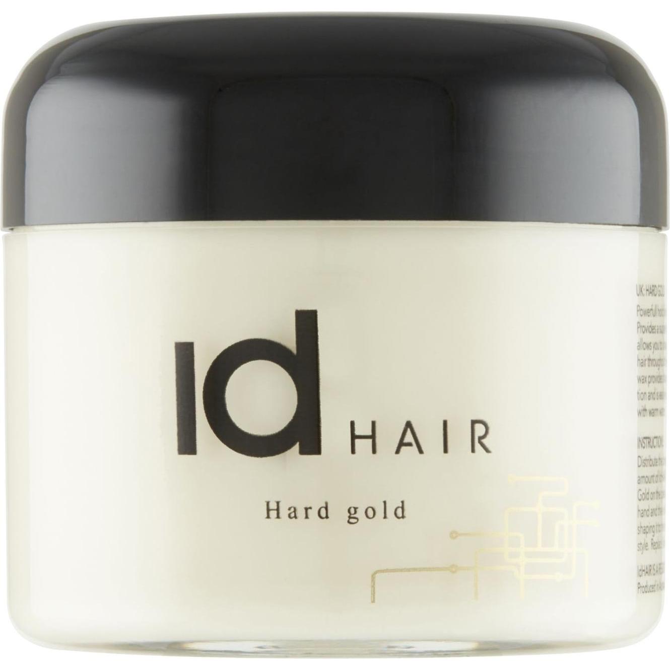 Id Hair, Gel per capelli, IdHAIR - Hard Gold 90 ml (Cera per capelli, Gel per capelli)