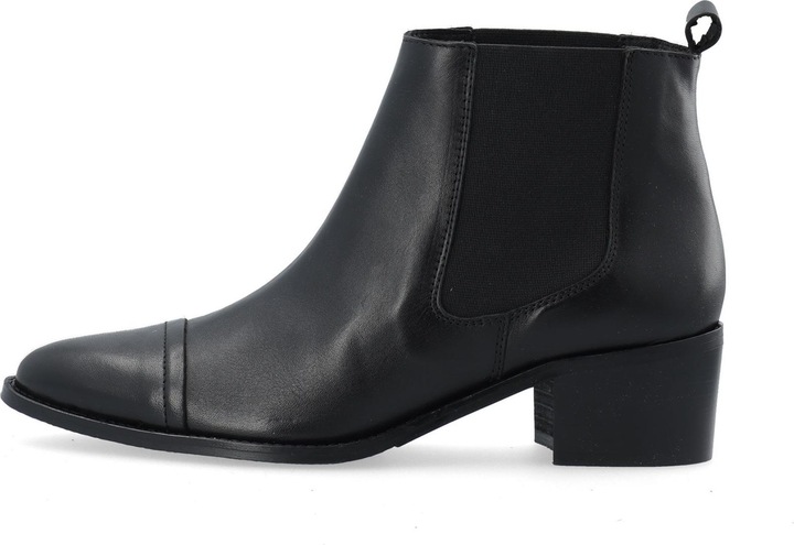 Bianco Leder Chelsea Boots