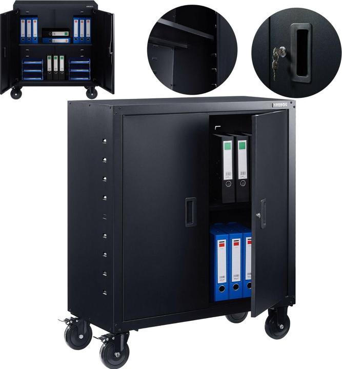 Immagine prodotto Arebos Armadio per archiviazione (90 x 90 x 40 cm)