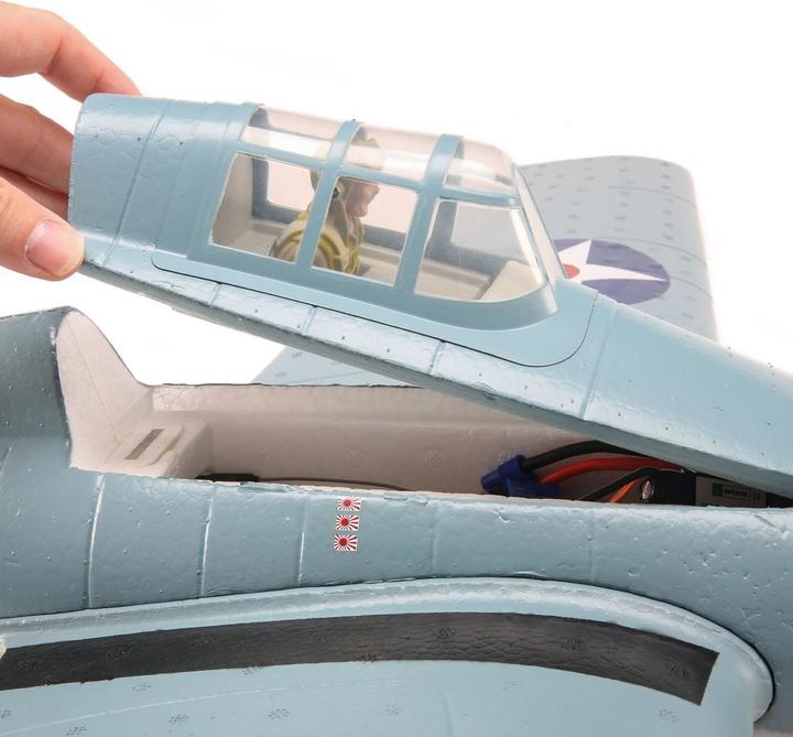 Produktbild Parkzone F4F Wildcat 1000mm BNF Basic mit AS3X (Warbird)