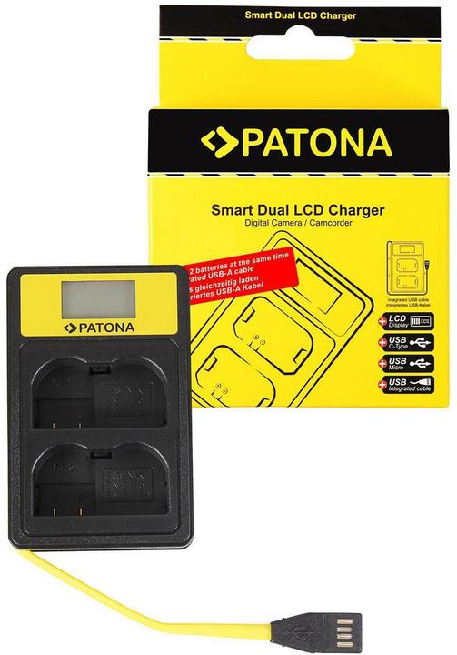 Image du produit Patona Double intelligent (Chargeur de batterie d'appareil photo)