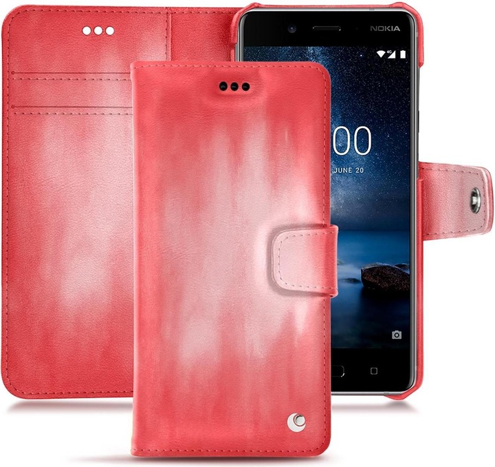 Actual product image Noreve Leather case wallet (Nokia 8)