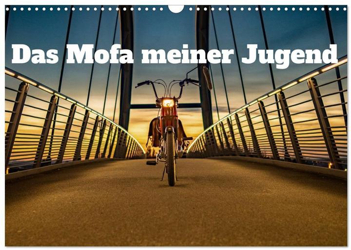 Actual product image Das Mofa meiner Jugend (Wandkalender 2025 DIN A3 quer), Monatskalender (A3)