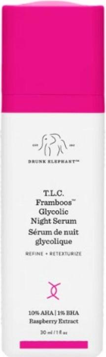 Drunk Elephant Serum T.L.C. Framboos™ Glycolic Night Serum 30 ml (30 ml, Night cream)