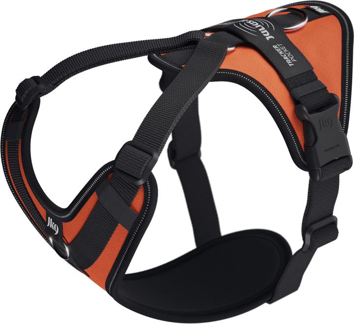 Produktbild Julius-K9 K9 Longwalk light sele w/trackerpocket,UV Orange,M (M, Hund, Hundesport)