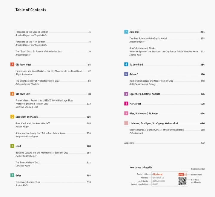 Produktbild Graz. Architectural Guide (Englisch, Anselm Wagner, Sophia Walk, 2023)