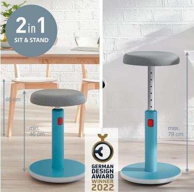 Actual product image Leitz Active Sit Stand Stool Ergo Cosy (45 - 79 cm)