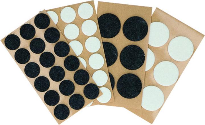 Actual product image OK-Line Felt gliders round, self-adhesive (Felt gliders, 6 Piece)
