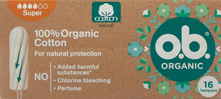 Image du produit o.b. Organic Super Box (16 x, Normal)