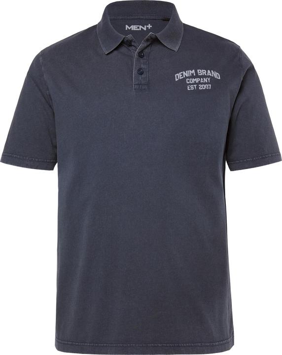 Produktbild Men+ Poloshirt, Halbarm, Brustprint, Vintage Look (3XL)
