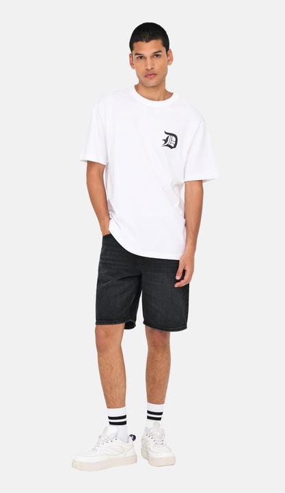 Actual product image Only & Sons Onsedge Black 2047 Tai Dnm Shorts Noos (XL)