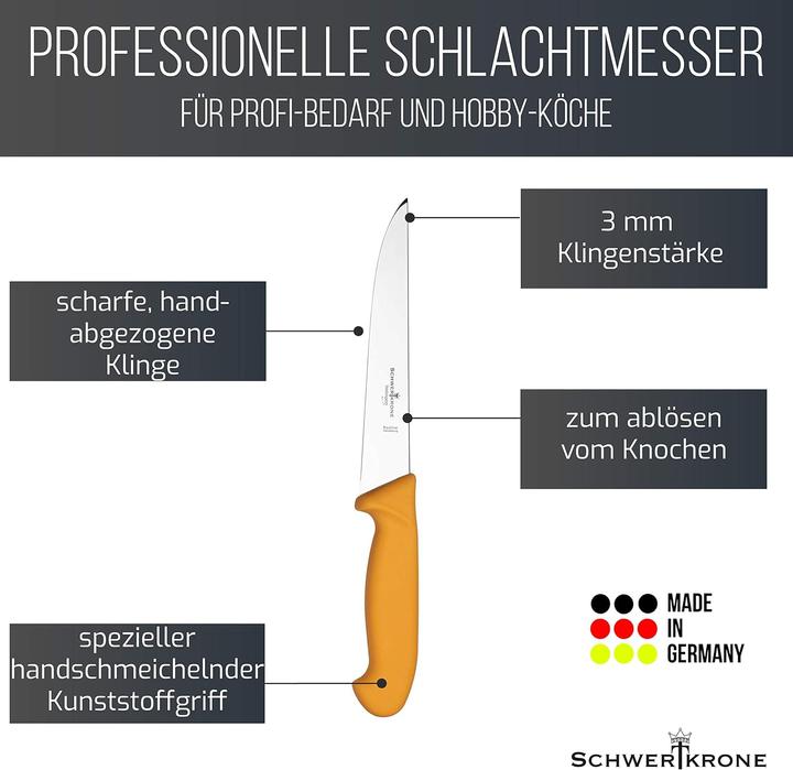 Produktbild Schwertkrone Metzgermesser (18 cm)