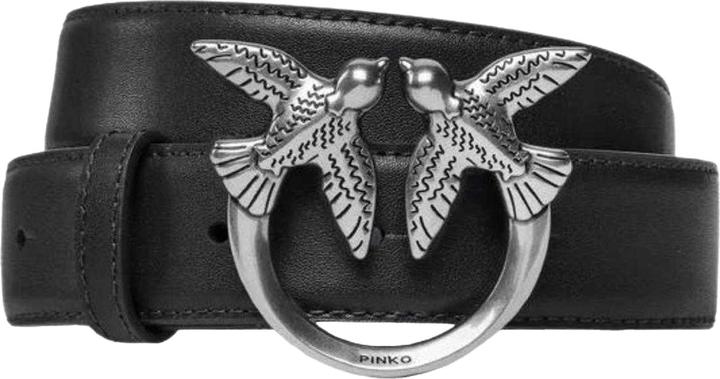 Pinko Love Berry H3 Gürtel Logo Leder (XS)