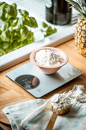 Actual product image Adler AD 3173S kitchen scale Grey Built-in Rectangle Electronic kitchen scale