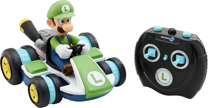 Produktbild Jakks Pacific Super Mario - Mario Kart Mini RC Racer - Luigi