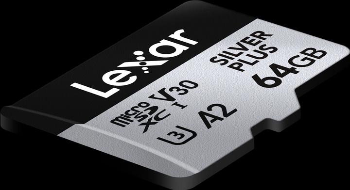 Immagine prodotto Lexar Professional Silver Plus confezione da 2 (64 GB, microSDXC, U3, UHS-I)