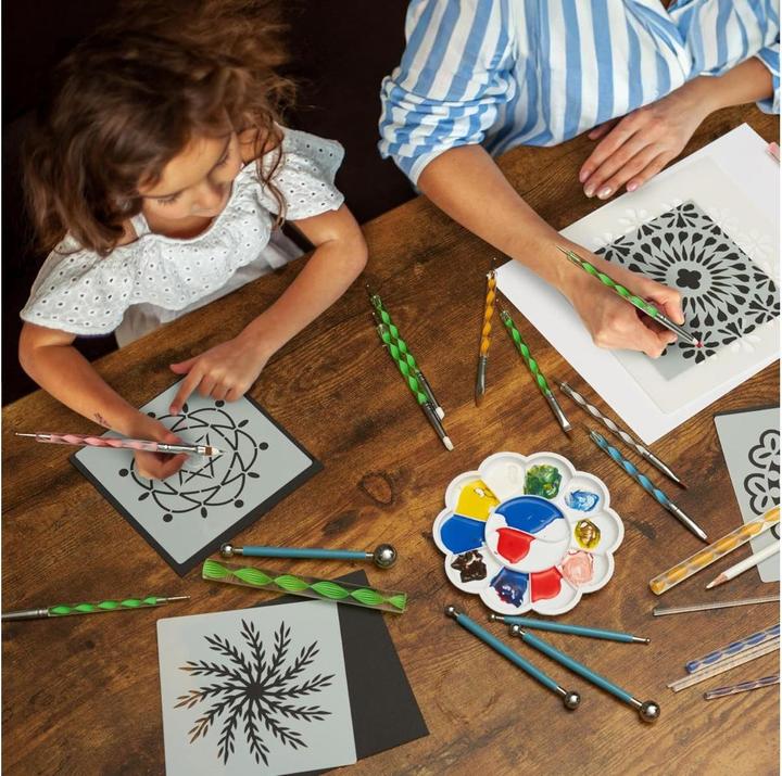 Produktbild The twiddlers Mandala Tool Kit 35-Teilig