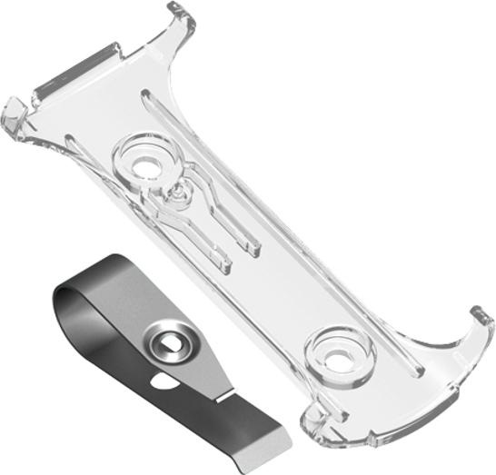 Produktbild Hörmann Handsender Halter HSE BiSecur, mit Sonnenblendenclip, 437006