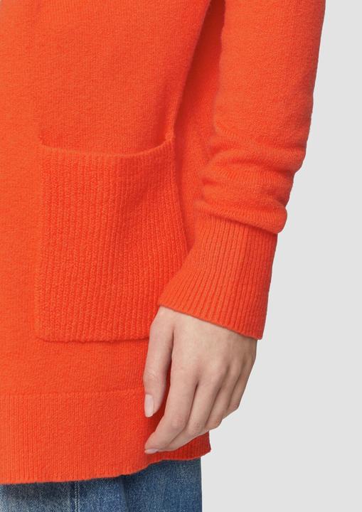 Produktbild S.Oliver Strickjacke Lange Strickjacke mit Rippbündchen (42)