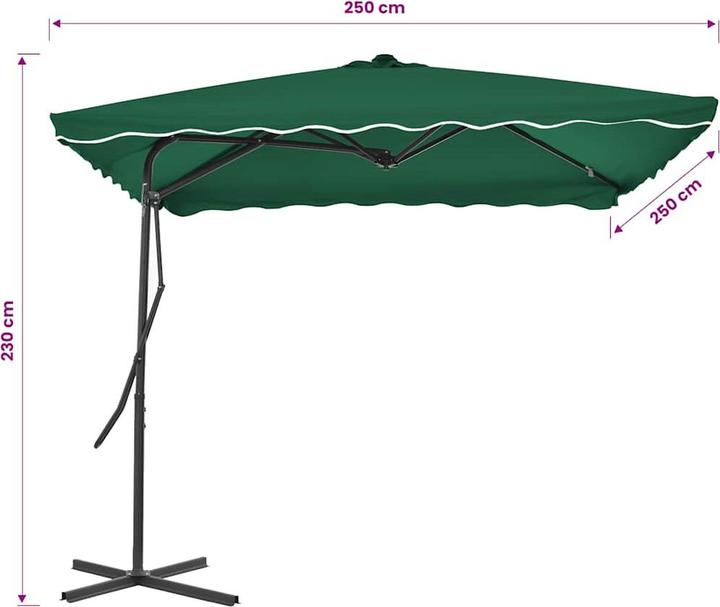 Image du produit vidaXL Sonnenschirm (2.50 m)