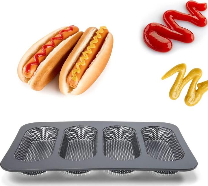 Produktbild Patisse Mini-Quicheform-Blech 4-teilig mit losem Boden Silver-Top
