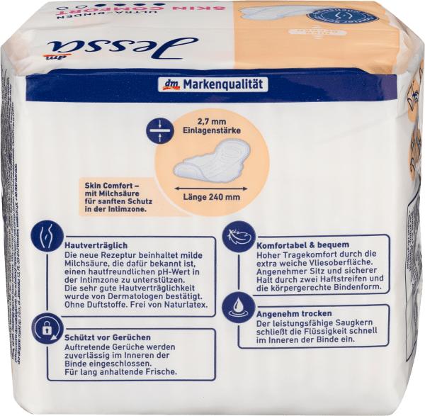 Actual product image dm Jessa Ultra-Binden Skin Comfort (16 x)
