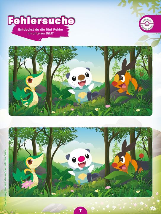 Immagine prodotto Panini Pokémon Junior: 1001 Sticker - Stickern - Rätseln - Ausmalen