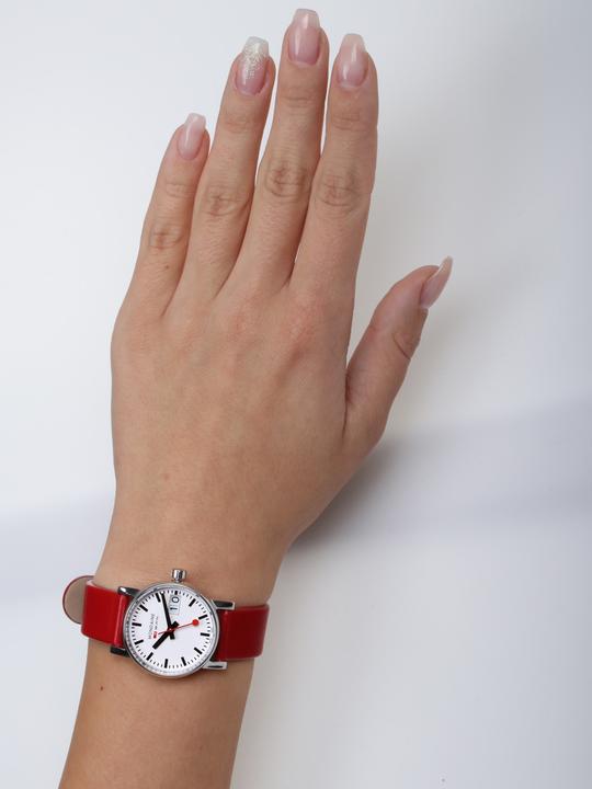 Immagine prodotto Mondaine Evo2 - Datum (Orologio da polso analogico, Fatto in Svizzera, 30 mm)