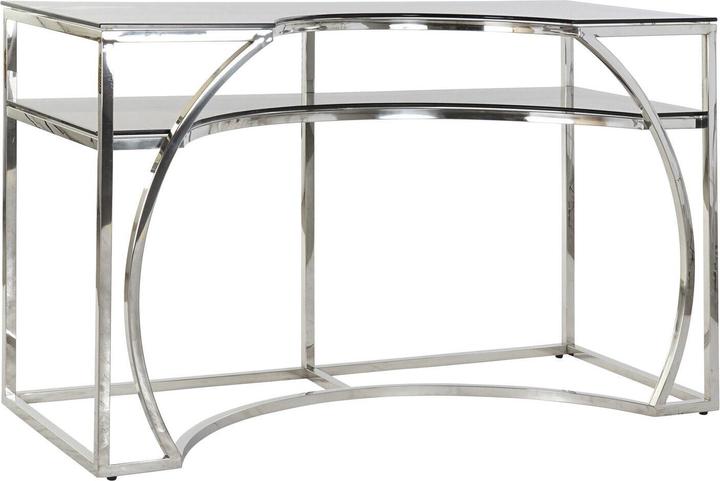 Actual product image DKD Home Decor Console Silver Crystal Steel (120 x 50 x 75 cm)