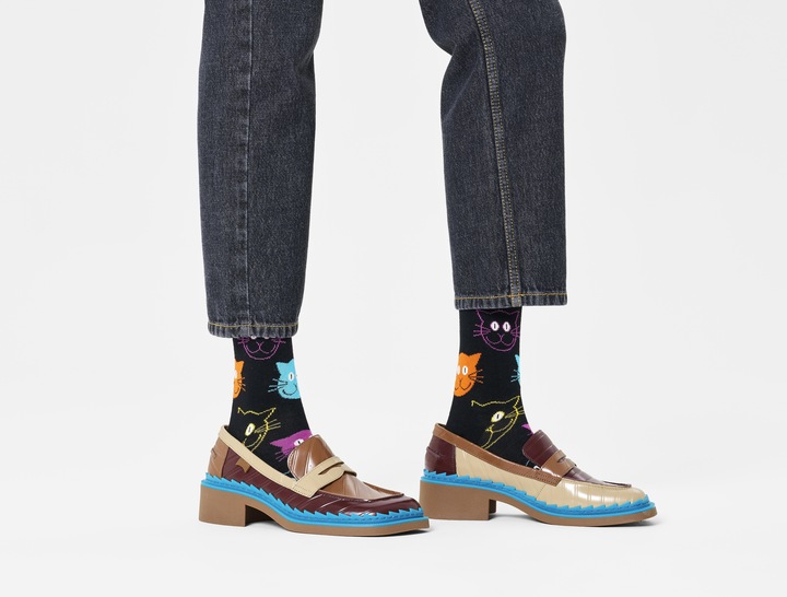 Actual product image Happy Socks Cat (Single pack, 41 - 46)
