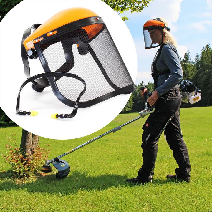 Actual product image Wiltec 3in1 petrol multitool 1.9kW grass trimmer brush cutter brush cutter garden (Trim line, Metal cutting blade)