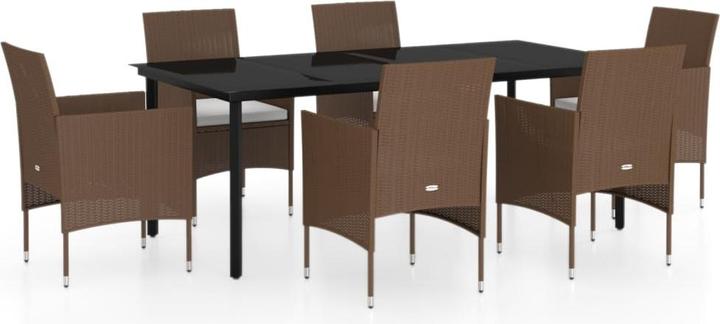 Produktbild vidaXL Garten Essgruppe (200 x 100 x 74 cm)