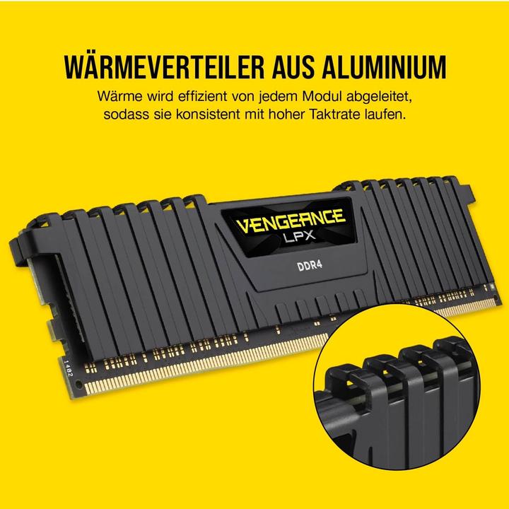 Actual product image Corsair Vengeance LPX (2 x 8GB, 3200 MHz, DDR4-RAM, DIMM)