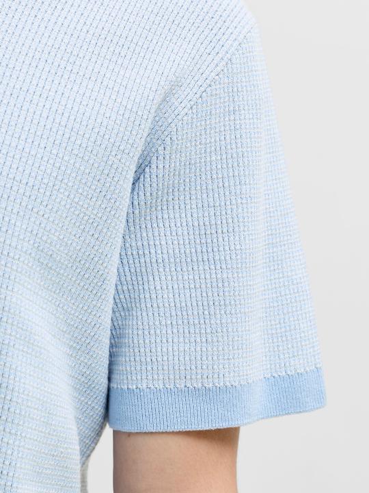 Produktbild Jack & Jones Jprblahudson Knit Split Neck Ss Sn (XS)