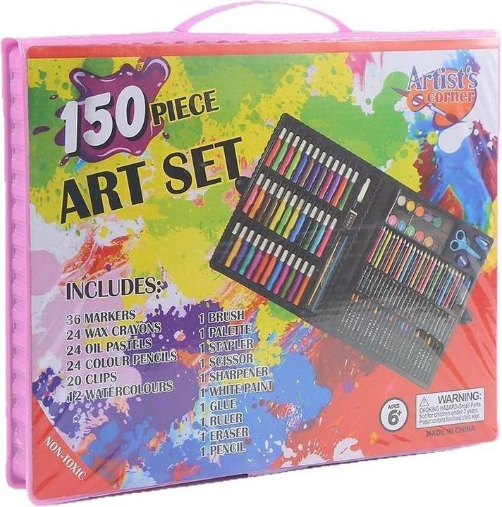 Actual product image Extralink Art set for painting, 150-piece art set (150x)