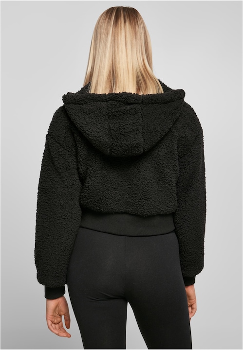 Actual product image Urban Classics Ladies Short Oversized Sherpa Jacket - 16788 (5XL)