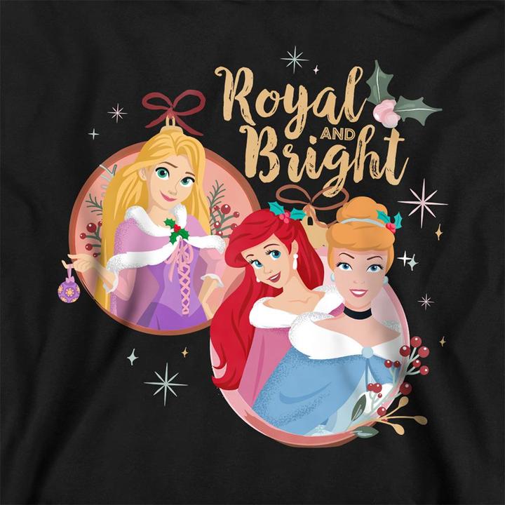 Produktbild Disney Princess Royal And Bright Kapuzenpullover weihnachtliches Design (128)