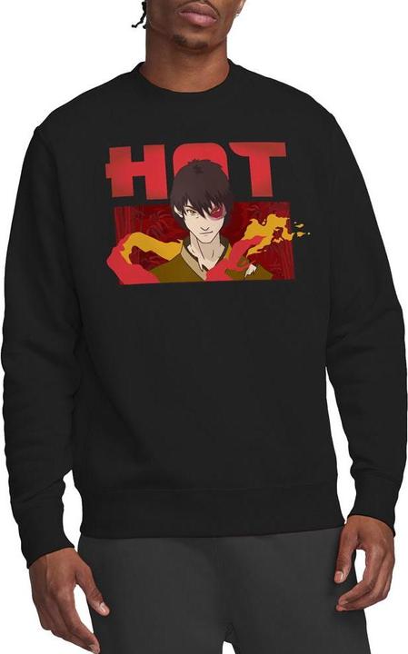 Actual product image Avatar: The Last Airbender Unisex Adult Hot Zuko Sweatshirt (S)