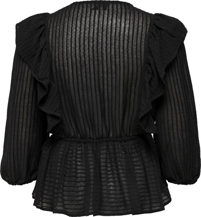 Actual product image Only Wrap ruffle top (M)