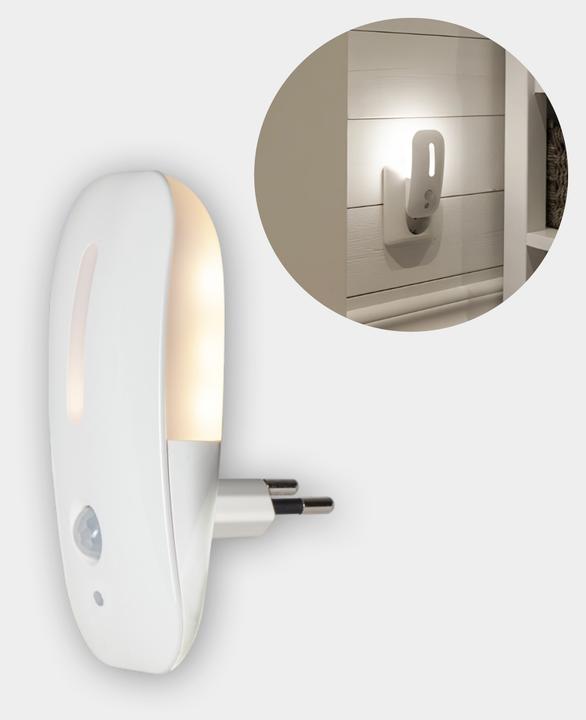 Esmée LED Nachtlicht für Steckdose mit Bewegungsmelder